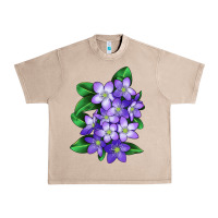 French Oak Mayflower Plant Illustrations Urban Heavy Tee - LillyAllenDesigns