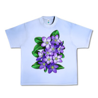 Grape Ice Mayflower Plant Illustrations Urban Heavy Tee - LillyAllenDesigns