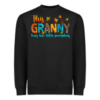Black customized this granny loves her little pumpkins Heavyweight Sweatshirt - texasbilliewilder
