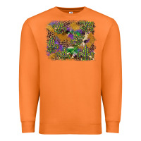 Carrot mardi gras plaid purple glitter cowhide  leopard Premium Sweatshirt - FaDigitalArtStudio