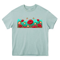 Arona lips and strawberries Heavy Core Tee - AdoDesignShop