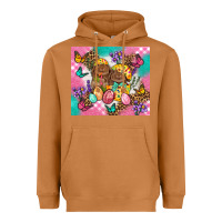 Meerkat Easter Bunnies And Egg Tumbler Heavyweight Hoodie - BundleAndBundleShop