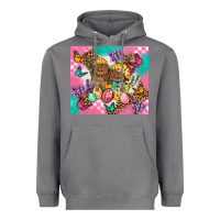 Storm Easter Bunnies And Egg Tumbler Heavyweight Hoodie - BundleAndBundleShop