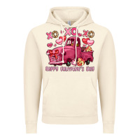 Vintage Artic xo xo xo happy valentine's day truck Vintage Hoodie - LillyAllenDesigns