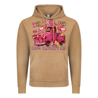 Vintage Camel xo xo xo happy valentine's day truck Vintage Hoodie - LillyAllenDesigns