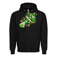 Black Bad and boozy Zipper Hoodie - CowGirlArtShop