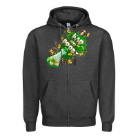 Charcoal Heather Bad and boozy Zipper Hoodie - CowGirlArtShop