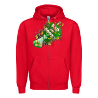 Red Bad and boozy Zipper Hoodie - CowGirlArtShop