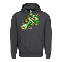 Smoke Bad and boozy Zipper Hoodie - CowGirlArtShop