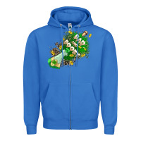 True Royal Bad and boozy Zipper Hoodie - CowGirlArtShop