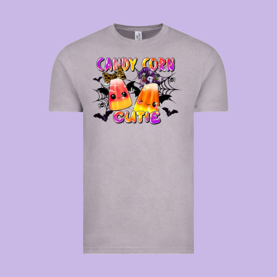 Candy Corn Cute Vintage Tee Designed By Lillyallendesigns