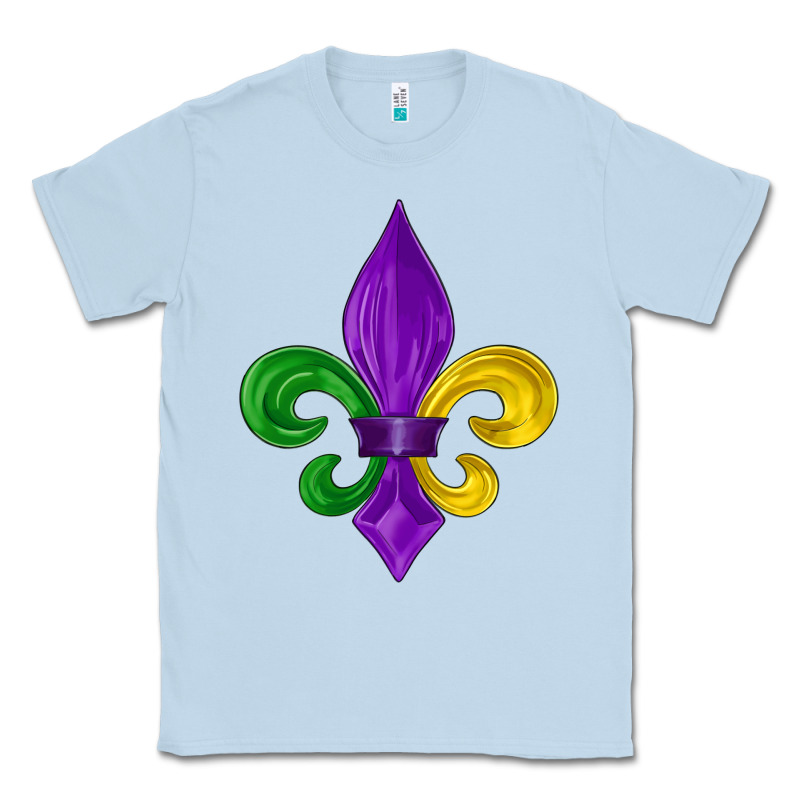 Mardi Gras Fleur De Lis Classic Tee by LillyAllenDesigns | Teevron