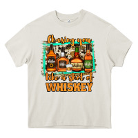 Cream Chasing You Like a Shot of Whiskey Heavy Core Tee - Jasminsmagicworld