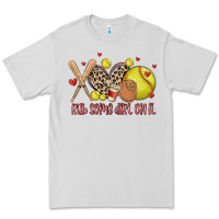 Dove Grey rub some dirt on it softball Premium Tee - MaliasSmallBusiness