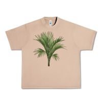 Burro Botanical Majesty Palm Illustrations Urban Heavy Tee - LillyAllenDesigns