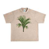 French Oak Botanical Majesty Palm Illustrations Urban Heavy Tee - LillyAllenDesigns