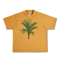 Peanut Butter Botanical Majesty Palm Illustrations Urban Heavy Tee - LillyAllenDesigns