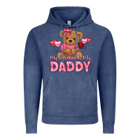Vintage Denim my valentine is my daddy Vintage Hoodie - LillyAllenDesigns