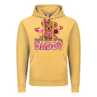 Vintage Mustard my valentine is my daddy Vintage Hoodie - LillyAllenDesigns
