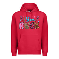 Cardinal you rock valentine's day olivia Premium Hoodie - OliviaCreatesArt