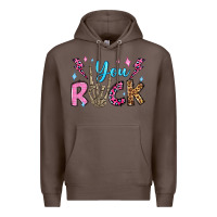Coffee you rock valentine's day olivia Premium Hoodie - OliviaCreatesArt