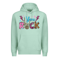 Seafoam you rock valentine's day olivia Premium Hoodie - OliviaCreatesArt