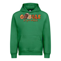 Emerald Gobble Gobble Til You Wobble Urban Hoodie - LillyAllenDesigns