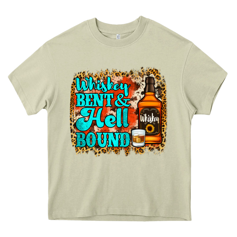 Whiskey Bent And Hell Bound Heavy Core Tee by Jasminsmagicworld | Teevron