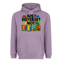 Lavender just different not less Heavyweight Hoodie - FaDigitalArtStudio