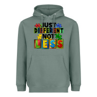 Sage just different not less Heavyweight Hoodie - FaDigitalArtStudio