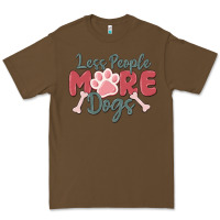 Cacao less people more dogs Premium Tee - MaliasSmallBusiness