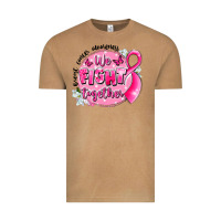 Breast Cancer Awareness We Fight Together Vintage Tee | Teevron