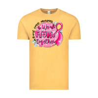 Vintage Mustard breast cancer awareness we fight together Vintage Tee - LillyAllenDesigns