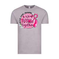 Vintage Zinc breast cancer awareness we fight together Vintage Tee - LillyAllenDesigns