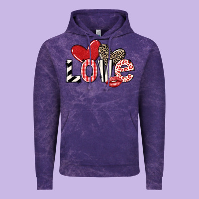 Love Vintage Hoodie Designed By Lillyallendesigns