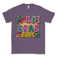 Lavender mardi gras vibes Classic Tee - LillyAllenDesigns