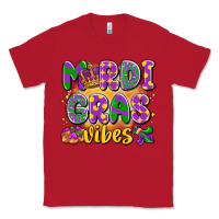 Red mardi gras vibes Classic Tee - LillyAllenDesigns