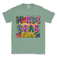Sage mardi gras vibes Classic Tee - LillyAllenDesigns