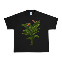 Black the bird of paradise Urban Heavy Tee - LillyAllenDesigns