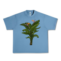 Pebble Blue the bird of paradise Urban Heavy Tee - LillyAllenDesigns