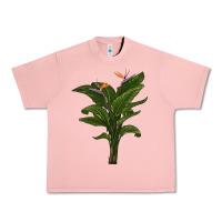 Salmon the bird of paradise Urban Heavy Tee - LillyAllenDesigns