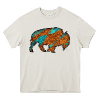 Cream bison Heavy Core Tee - Jasminsmagicworld