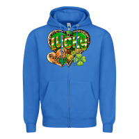 True Royal Lucky heart St. Patrick's Day Zipper Hoodie - CowGirlArtShop