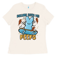 Bone skateboard bunny Ladies Tee - MaliasSmallBusiness