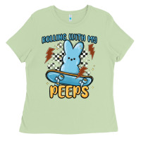 Matcha skateboard bunny Ladies Tee - MaliasSmallBusiness
