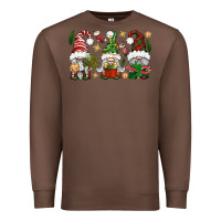 Chestnut Christmas Gnomes Premium Sweatshirt - BundleAndBundleShop