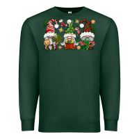 Sports Green Christmas Gnomes Premium Sweatshirt - BundleAndBundleShop