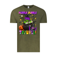 Vintage Olive hubble bubble trouble Vintage Tee - LillyAllenDesigns