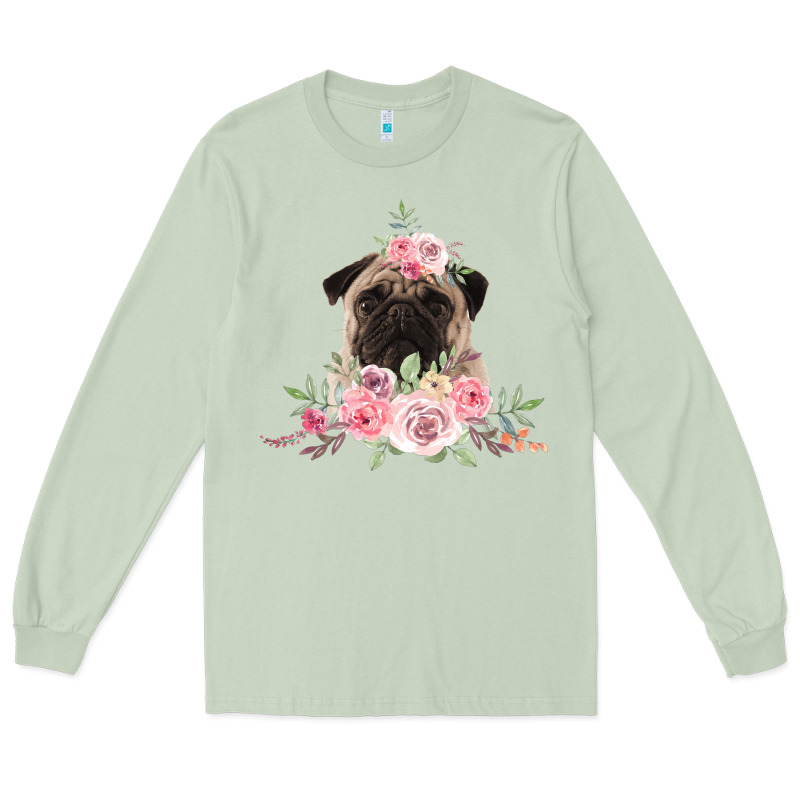 Pug Long Sleeve Tee by Bettercallsaul | Teevron