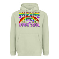 Matcha Lgbtq Acceptance Will Calm Your Soul Heavyweight Hoodie - BundleAndBundleShop